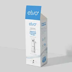 ELVO - Purificador de Agua Sobre Mesada elvo PureCore con 1 Repuesto extra - Filtracion Avanzada