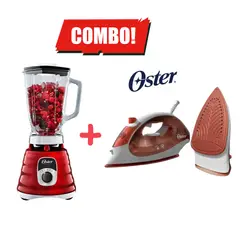 OSTER - Combo Oster Licuadora + Plancha a Vapor