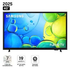 SAMSUNG - Televisor Samsung 40" FHD Smart TV UN40F6000F - 2025