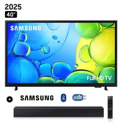 SAMSUNG - Televisor Samsung 40 FHD Smart TV UN40F6000F + Soundbar HW-B400F