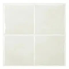 MULTITOP - MOSAICO GEL 3D VINTAGE 30.5CM X30.5 CM VAINILLA (PACK 10 UNID)