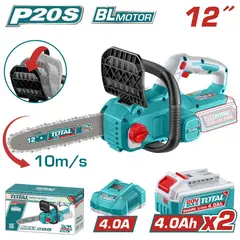 Total Tools - MOTOSIERRA 12 PULGADAS INALAMBRICA  - TGSLI201262