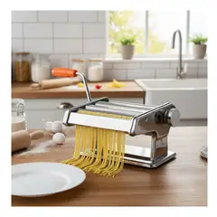 GENERICO - MAQUINA LAMINADORA MANUAL PARA PREPARAR PASTAS