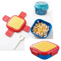 GENERICO - TAPER LONCHERA  Y  PORTA SNACK  PARA NIÑOS