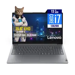 LENOVO - Laptop Lenovo V15 G5 IRL Intel Core i7 13620H 8GB RAM 512GB SSD M.2 15.6 FHD FreeDOS