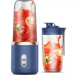 ITELSISTEM - Mini Licuadora Para Batidos Recargable Portatil Itelsistem juicer Multi funcion Azul