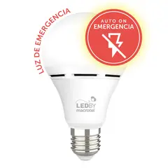 MACROTEL - Foco de Emergencia Recargable 7W Led By Macrotel