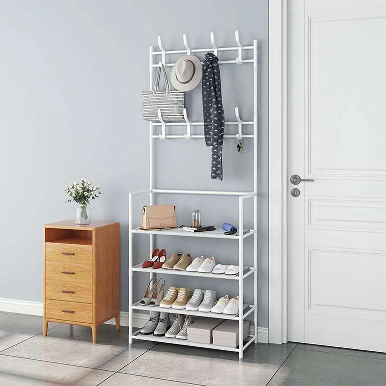 Estante Organizador Colgador Zapatero Armario Perchero