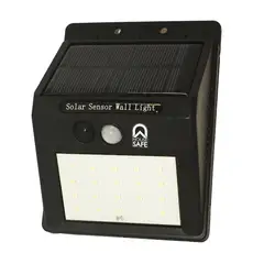 HOUSE SAFE - Lámpara solar con sensor y luz exterior HOUSE SAFE