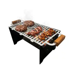 MEAT MASTER - PARRILLA DESARMABLE BLACK