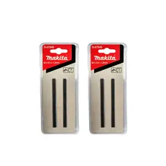 MAKITA - MINI CUCHILLA PLANA DOBLE FILO 82MM X 2 UND PARA CEPILLO - PACK 2 UND - MAKITA