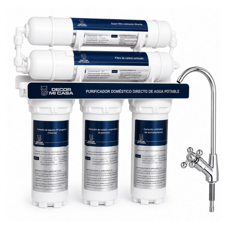 Filtro purificador de agua de 6 etapas premium
