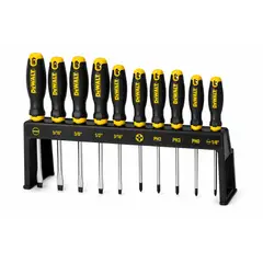 DEWALT - DeWalt Juego de destornilladores 10 piezas profesional magnético