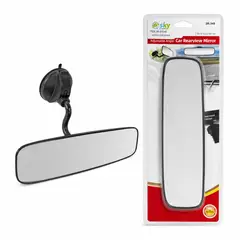 OEM - Espejo Retrovisor Con Chupón Universal Negro