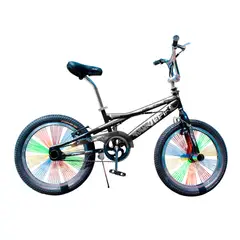 JEFF BIKE - BICICLETA ARO 20 STANDAR NEGRO CON PLOMO