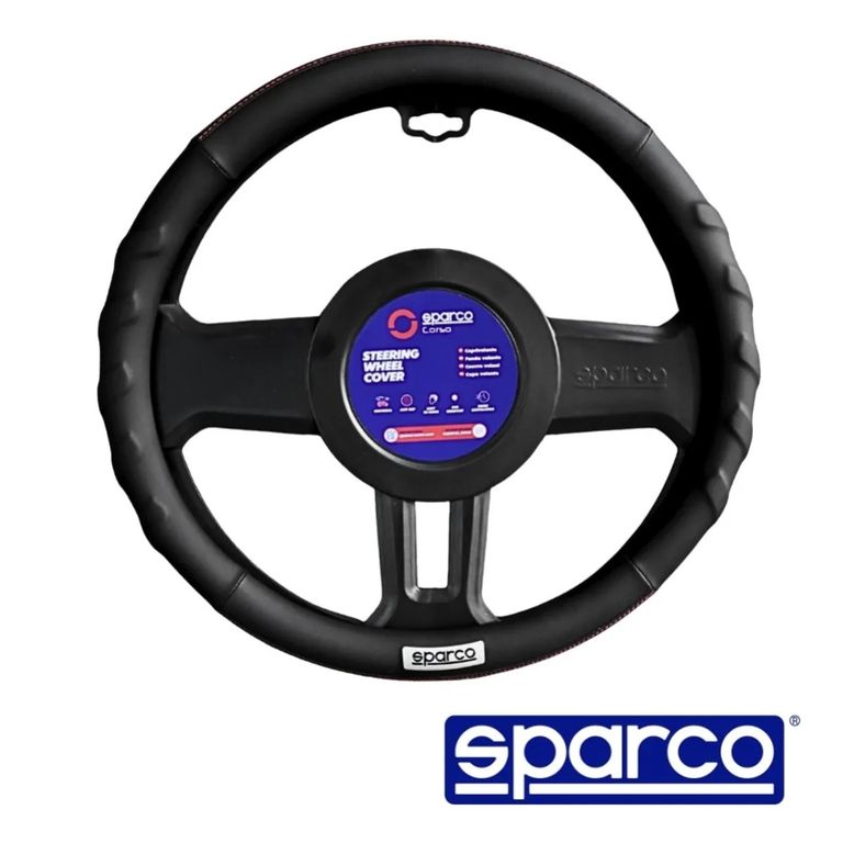 Cubre Volante Sparco Deportivo Negro