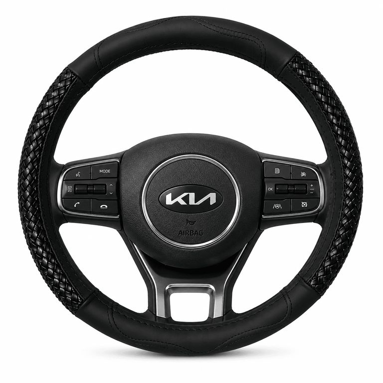 Funda Protectora De Volante Universal Negro