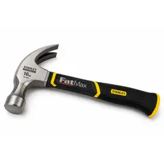 STANLEY - Stanley Martillo de uña curva 16 oz FatMax profesional
