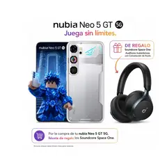 ZTE - ZTE NUBIA NEO 5 GT 5G (8+12)GB+256GB - PLATEADO + REGALO