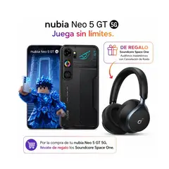 ZTE - ZTE NUBIA NEO 5 GT 5G 8GB+256GB - NEGRO + REGALO