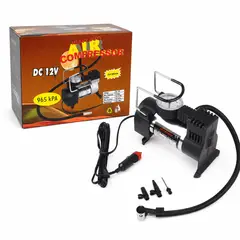 JET - Compresor Inflador De Aire Portátil Para Auto 12V