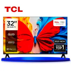TCL - Televisor TCL 32 QLED Full HD Smart TV 32V51C Google TV