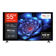 TCL - Televisor TCL 55" 55p6k 4K UHD Google TV 2025 LED 3840 × 2160 Google TV