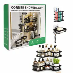 OEM - Organizador De Ducha Esquinero Acero Inoxidable