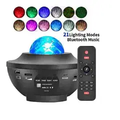 PREMIUM - Proyector Galaxia micro sd Bluetooth parlante Luces led - B-820