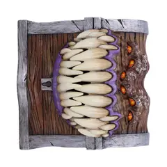 GENERICO - Dungeons and Dragons - Caja decorativa de 11.3cm - Mimic Dice Box - Nemesis Now
