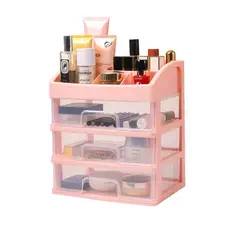 GENERICO - Organizador de Maquillaje con 3 Cajones Multifuncional para Cosméticos y Skincare