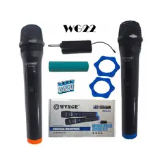 PREMIUM - Par de Microfonos Universal Inalámbrico WG-22