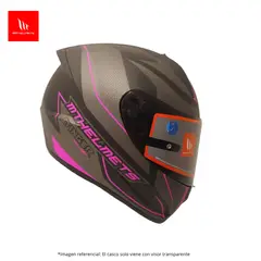 MT HELMETS - CASCO INTEGRAL MT STINGER MILLER FUCSIA