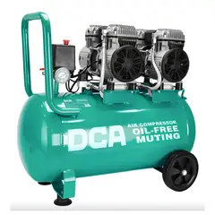 DCA - Compresora de 50L Oil Free 1300W 2850MIN 8BAR AQE1300X250L DCA