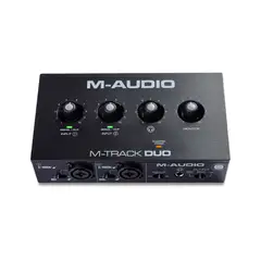 M AUDIO - INTERFAZ DE AUDIO M-AUDIO M-TRACK DUO