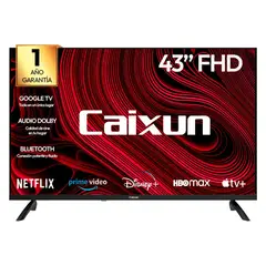 CAIXUN - TELEVISOR CAIXUN 43″ SMART TV FHD GOOGLE TV C43K4FG