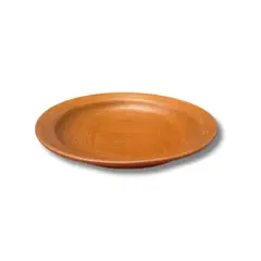 ACHALLAY ARTESANIA DE BARRO - Plato De Fondo De Barro 26 cm de diámetro