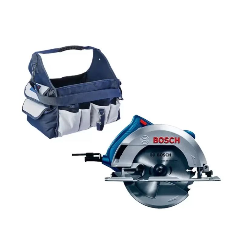 SIERRA CIRCULAR 7-14 1500W 6000RPM GKS150 + MALETA DE LONA -