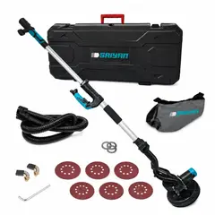 SAIYAN - Lijadora Telescópica de Pared y Techo 1400W + Maleta SAIYAN F7238B
