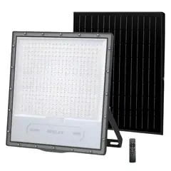 OPALUX - Reflector LED con panel Solar 600W Tricolor Opalux