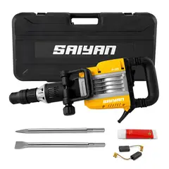 SAIYAN - Martillo Demoledor SDS Max 1650W 5-29 Joules SAIYAN SDH1100