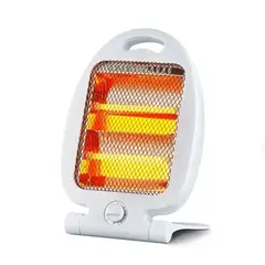 WHITE - Calentador calefactor para Mesa de Cuarzo Portátil Ajustable Potencia 800W