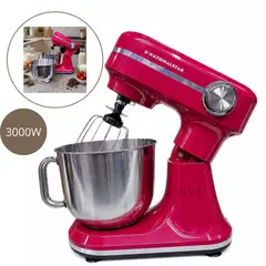 NATIONALIZER - Batidora Planetaria de 3000W D´Nationalstar Roja