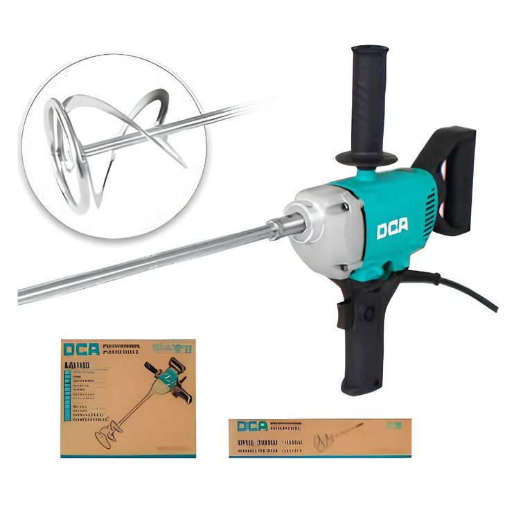 Mezcladora de Concreto Pintura 800W M12 Incluye Paleta DCA - AQU160