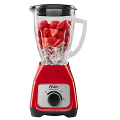 OSTER - Oster Licuadora Roja 1.5 L 2 Velocidades  BLSTKAGRRD Perilla