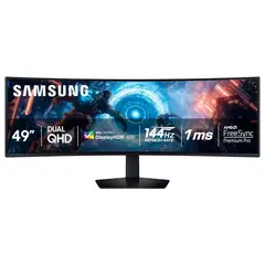 SAMSUNG - Monitor 49 Samsung Gaming Odyssey G9 4k Dqhd 144hz 1ms Curvo
