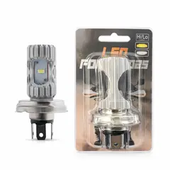 OEM - Foco LED Para Moto H4 Luz Blanca 36W Alta Baja
