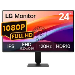 LG - Monitor LG 24 Pulgadas Ips Full Hd 120hz Hdr10 Gamer Oficina Negro
