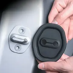 GENERICO - 4 Almohadillas Amortiguadoras para Puertas de Carro Antigolpes y Anti Ruido