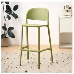 GENERICO - Silla bar Verde Stool 65 cm alt